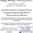 Russian Storytime will begin in October!